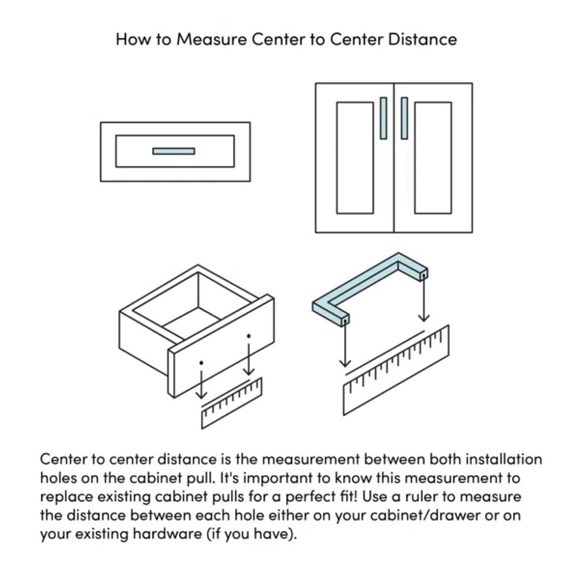 Kitchen Round Cabinet Pull Handles Black - Picture 8 of 10
